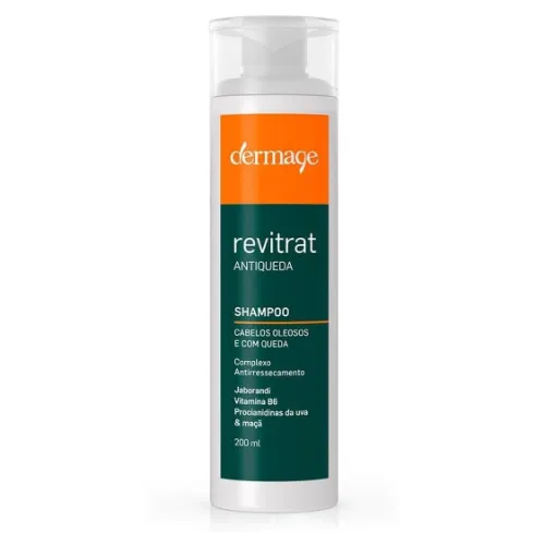 shampoo para queda de cabelo feminino revitrat dermage