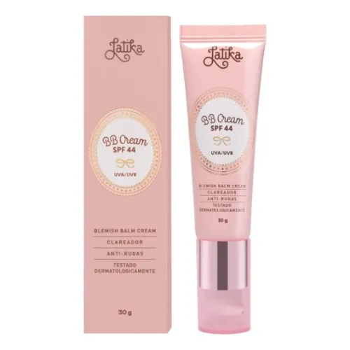 BB Cream em formato de bisnaga rosa