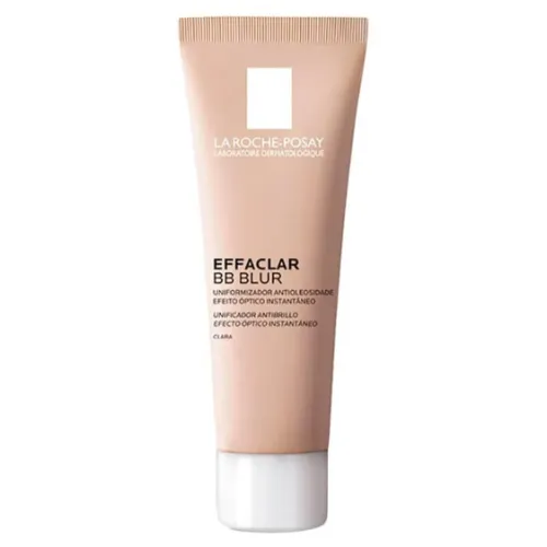 BB Cream com bisnaga salmão e tampa branca