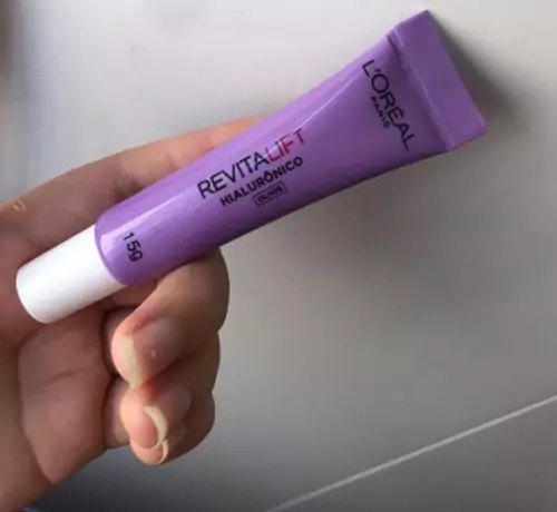 Foto de utilização Loreal Revitalift