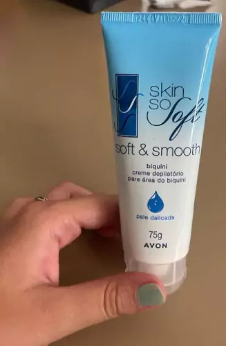 Foto de teste Avon Skin So Soft Biquíni