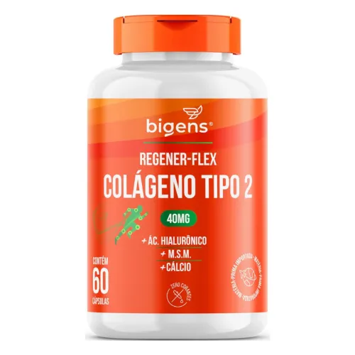 Pote de colágeno com ácido hialurônico com rótulo e tampa laranjas